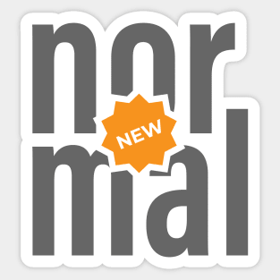 new normal Sticker